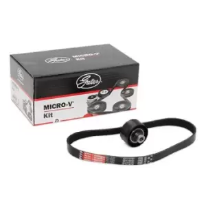 Image of GATES V-ribbed belt set PEUGEOT,CITROEN K016PK780SF Serpentine belt kit,Auxiliary belt kit,Poly V-belt kit,V-ribbed belt kit