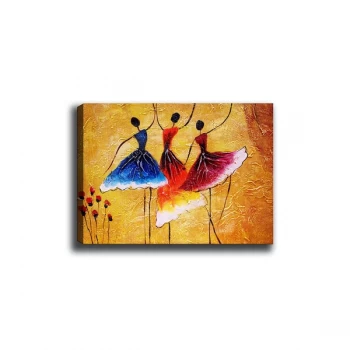 Image of Kanvas Tablo (70 x 100) - 151 Multicolor Decorative Canvas Painting