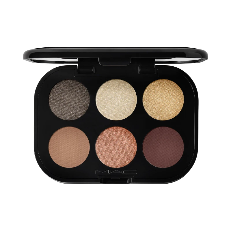Image of MAC Cosmetics Connect In Colour X6 Eye Shadow Palette - Intimate Nudes Intimate Nudes