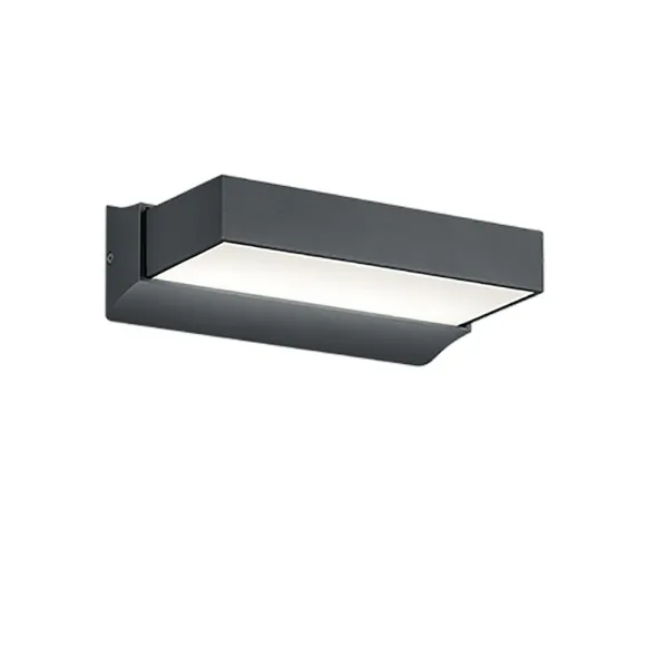 Image of Cuando Modern Outdoor Up Down Wall Lamp Anthracite 3000K IP65