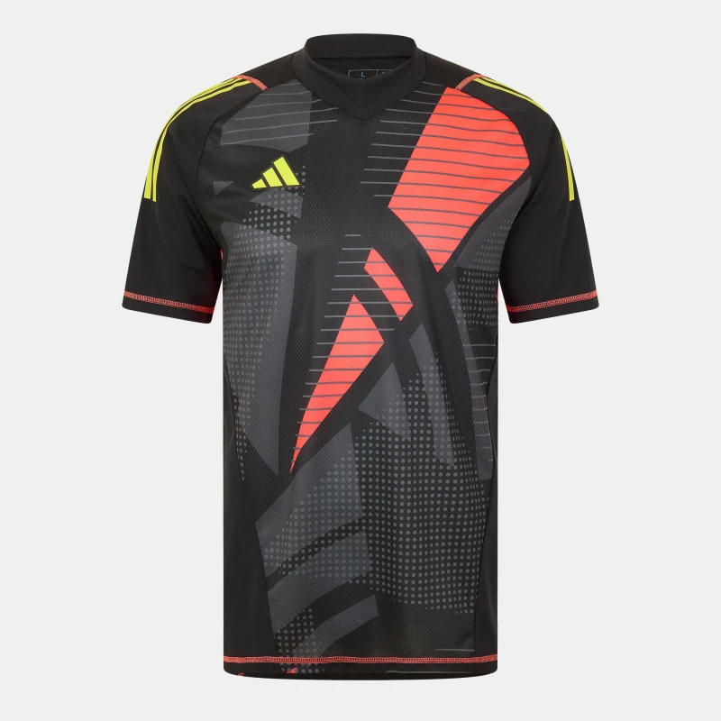 Image of adidas Tiro 24 Pro Short Sleeve Goalkeeper Jersey Black male M