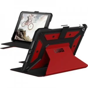Image of Urban Armor Gear iPad cover/bag OutdoorCase Compatible with Apple series: iPad 10.2 (2019) Red