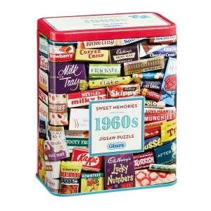 Image of Gibsons 1960's Sweet Memories Jigsaw Puzzle - 500 Pieces