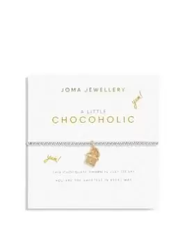 Image of Joma Jewellery A Little... Chocoholic Silver and Gold Bracelet - 15.5Cm Stretch, Multi