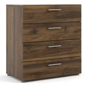 Image of Pepe Chest Of 4 Drawers In Walnut