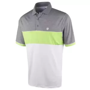 Image of Island Green Green Short Sleeve Polo - White