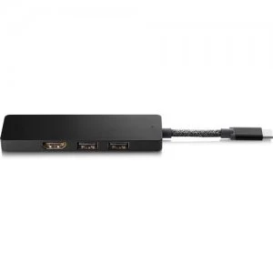 Image of HP Gonzo 2 Wired USB 3.2 Gen 1 (3.1 Gen 1) Type-C Black