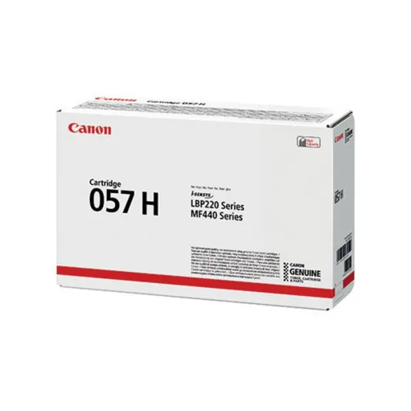 Image of Canon 057H Black High Capacity Toner Cartridge - 3010C002 (Original)