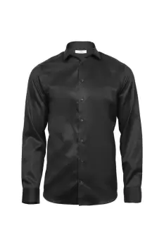 Image of Luxury Slim Fit Long Sleeve Oxford Shirt
