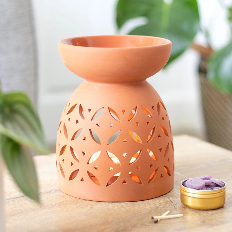 Image of Simplhome Giant Terracotta Oil Burner Multi