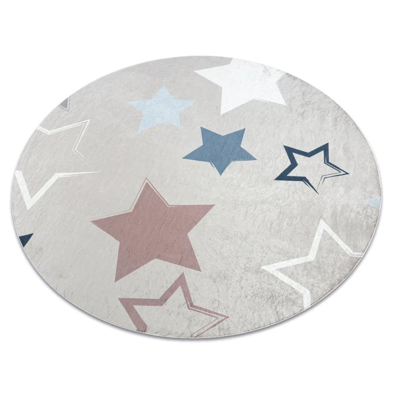Image of RugsX Bambino Rug in Beige Size: 160cm diameter Beige Unisex 160cm diameter