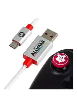 Image of Official Harry Potter Micro-Usb LED Charge Cable & Thumb Grips (Ps4 And Xbox One)