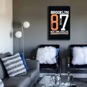 Image of 45702021C-043 Multicolor Decorative Canvas Painting