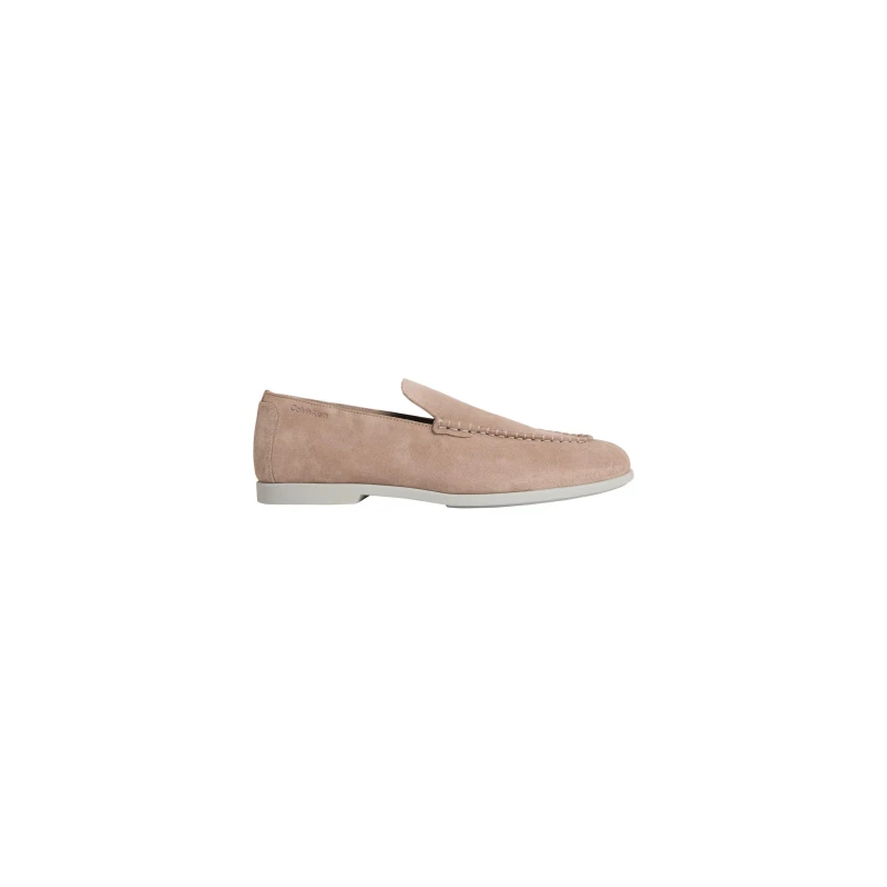 Image of Calvin Klein CK L Loafer Sued Brn Sn62 Desert Taupe male 8 (42)