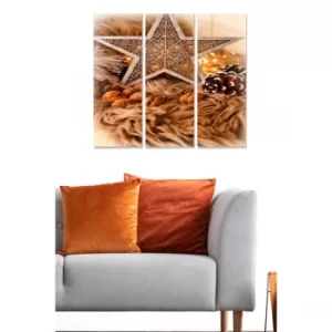 Image of MDF3871393_ Multicolor Decorative MDF Painting (3 Pieces)