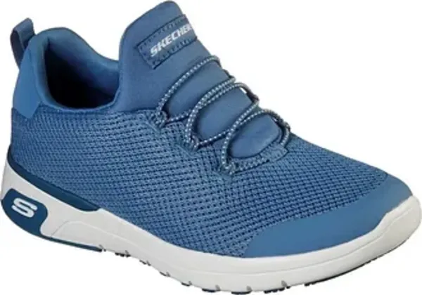 Image of Skechers Womens Marsing Waiola Slip Resistant Safety Trainer UK Size 5 (EU 38) Blue SKE1960-BLU-5