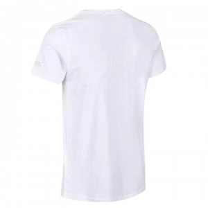 Image of Regatta Cline IV Graphic Tshirt - WhiteEndless