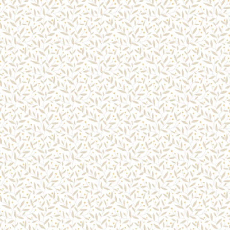 Image of Hoopla Walls Dotty Vine - Stone 10M Wallpaper