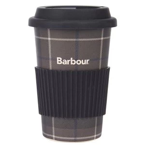 Image of Barbour Tartan Travel Mug Monochrome One