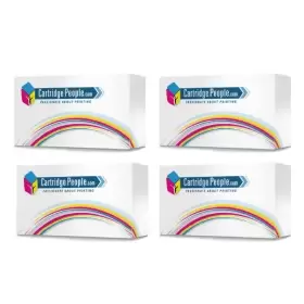 Image of Compatible HP 646X / 646A (CE264X/CF031A/33A/32A) High Capacity Toner Cartridge 4 Pack