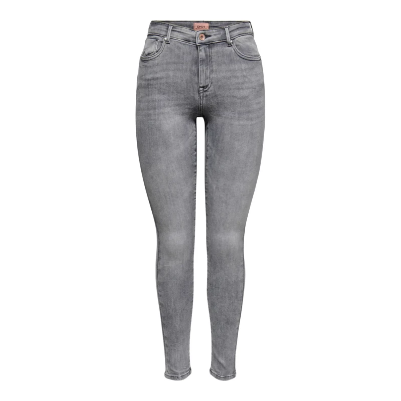 Image of Only Womens mid-rise jeans Only Onlpower azg937 Gris Female XLx34