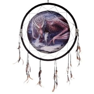Image of Lisa Parker Alliance Dragon and Wolf Dreamcatcher 60cm