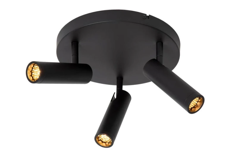 Image of Netlighting Grado Ceiling spotlight Ø25cm 3xGU10 (MR11) Black Unisex