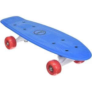 Image of 17 Inch Plastic Skateboard (Blue)