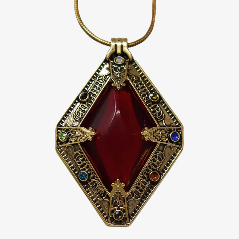 Image of Elder Scrolls Oblivion Limited Edition Replica Amulet of Kings Necklace Multi unisex