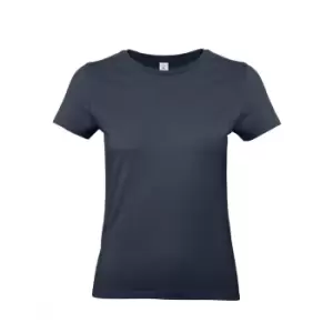 Image of B&C Womens/Ladies #E190 Tee (M) (Navy Blue)
