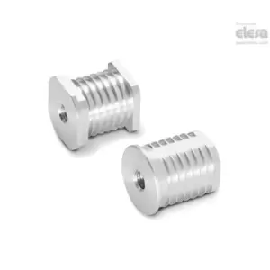 Image of ELESA Threaded end-cap for tube-GN 992-V45-M16