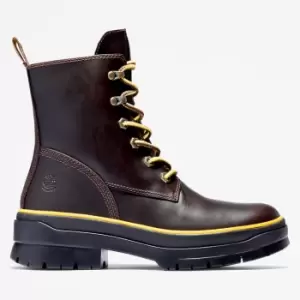 Image of Timberland Malynn Ek+ Mid Lace-up Boot For Her In Dark Brown Dark Brown, Size 3.5