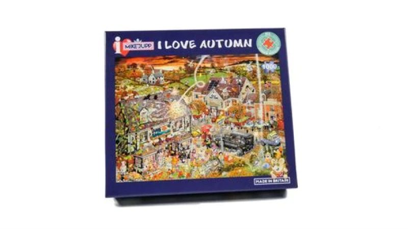 Image of Mike Jupp Mike Jupp I Love Autumn 1000 Piece Jigsaw Puzzle