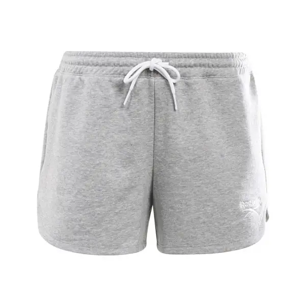 Image of Reebok Terry Shorts Womens - Grey 4