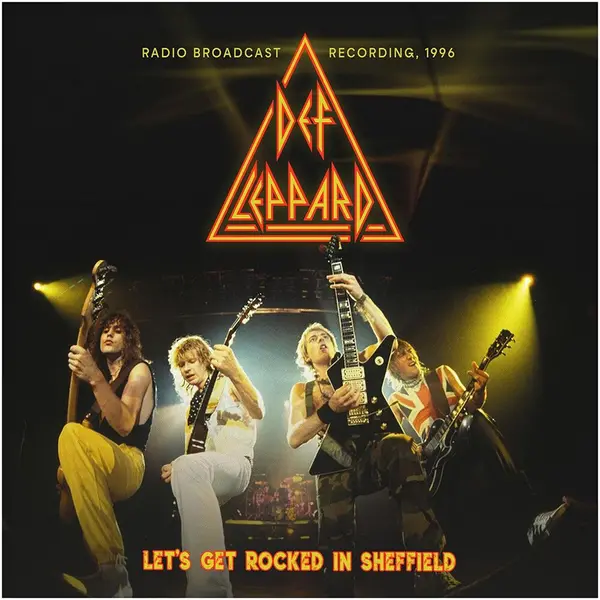 Image of Def Leppard Lets Get Rocked In Sheffield, 1996 / FM Broadcast CD multicolor