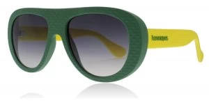 Image of Havaianas Rio M Sunglasses Green Yellow QPN/LS 54mm