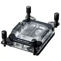 Image of Phanteks Glacier C399a TR4 CPU Water Block Acrylic Cover RGB LED - Black
