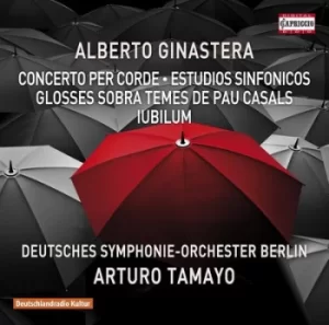 Image of Alberto Ginastera Concerto Per Corde/Estudios Sinfonicos by Alberto Ginastera CD Album