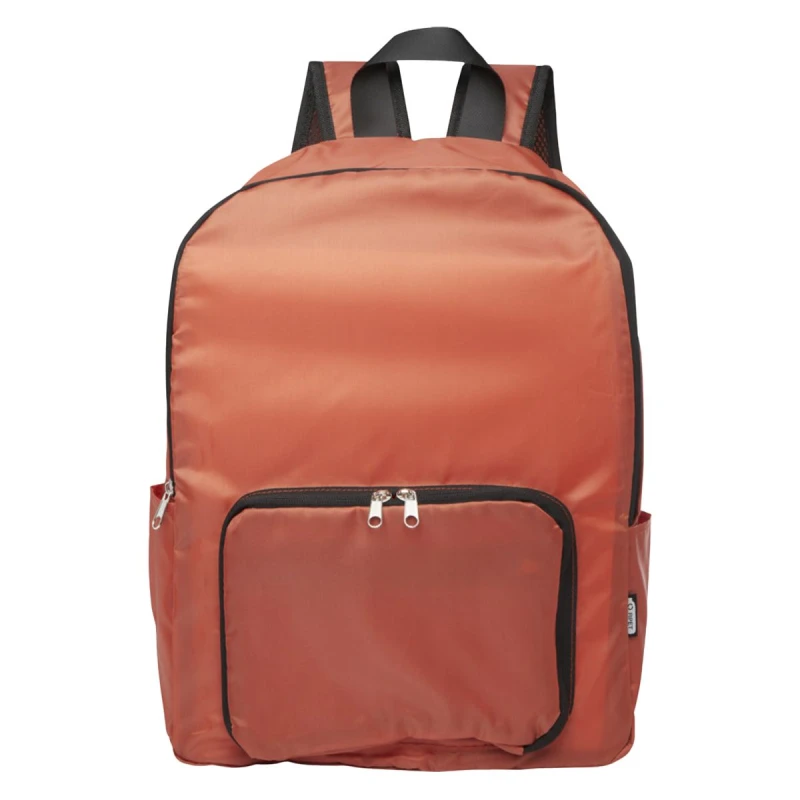 Image of Floso Mens RPET Foldable 15L Backpack in Red Red Male