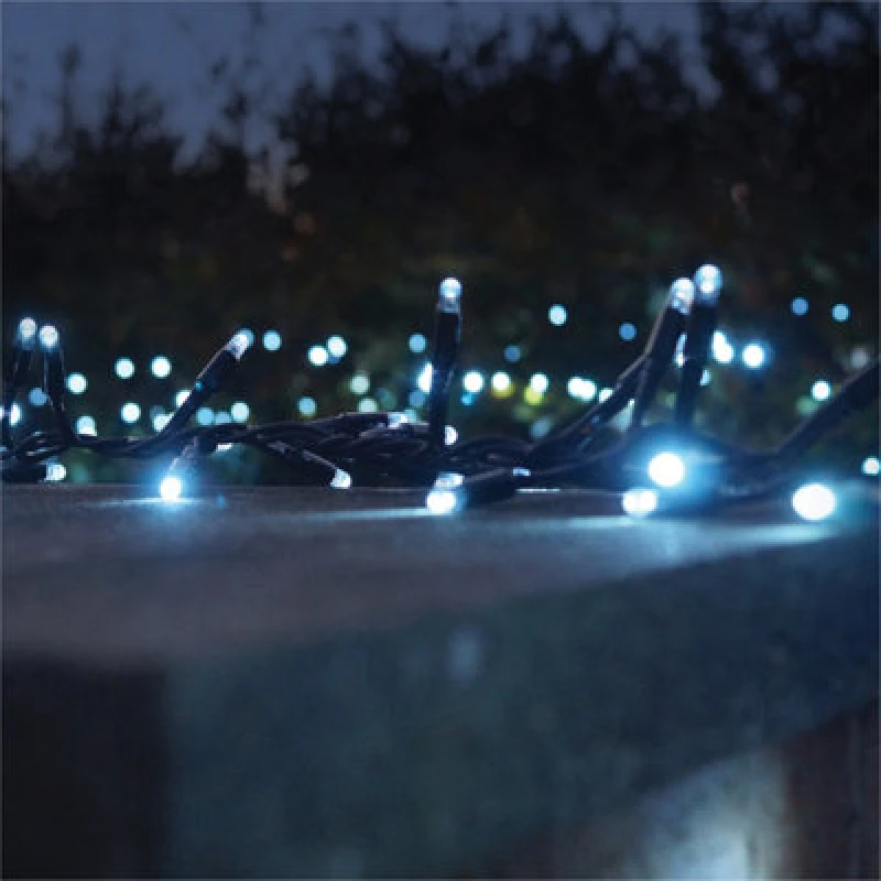 Image of Eagle Connect Cluster Lights Black Rubber Ip65 Cool White 5M