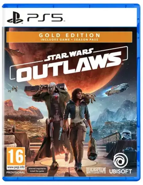 Image of Star Wars Outlaws Gold Edition PS5 Game