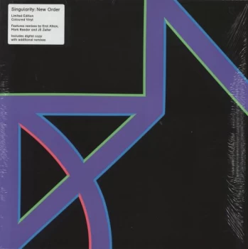 Image of New Order Singularity - Purple Vinyl 2015 Japanese 12" vinyl 12MUTE545