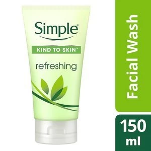 Image of Simple Kind To Skin Refreshing Facial Wash Gel 150ml