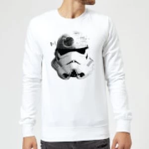 Image of Star Wars Command Stromtrooper Death Star Sweatshirt - White - S