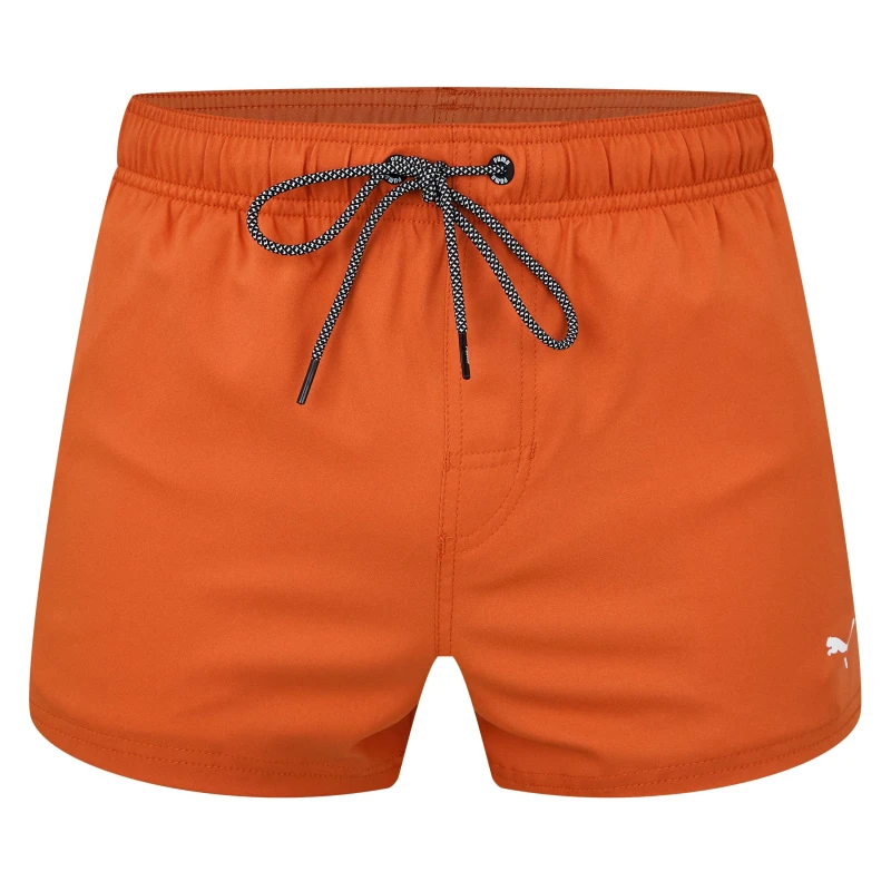 Image of Puma Logo Shorts - Red Red XS