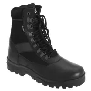 Image of Grafters Mens Sniper 8 Combat Boots (10 UK) (Black)