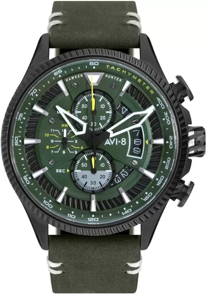 Image of AVI-8 Watch Hawker Hunter - Green