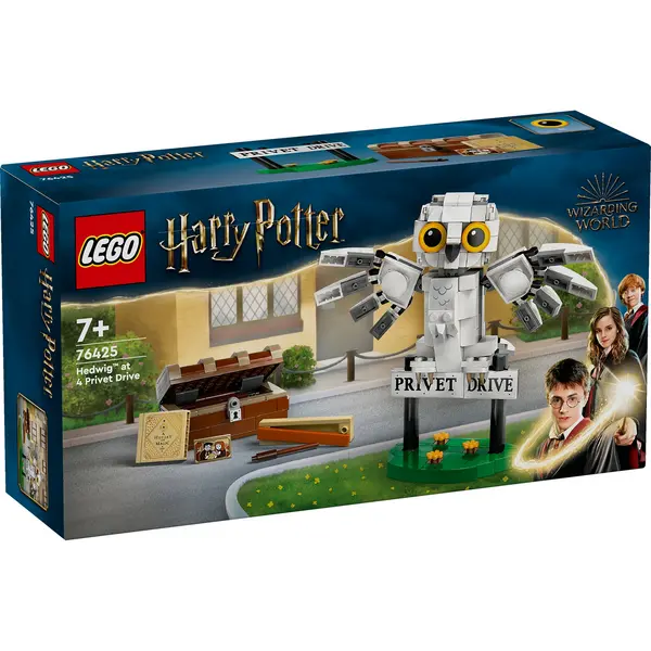 Image of LEGO Harry Potter Hedwig at 4 Privet Drive Fantasy Toy for Kids 76425 Toys - Lego