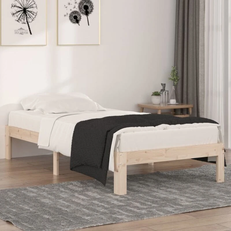 Image of VIDAXL Bed Frame without Mattress 90x190cm Single Vidaxl 8720286878811