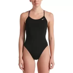Image of Nike Lace Up Swimsuit Womens - Black